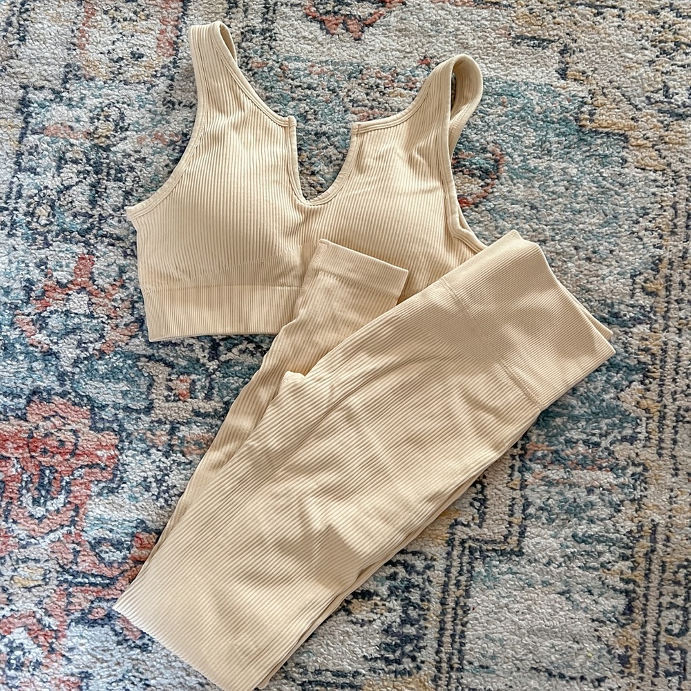 Yellow Workout Set